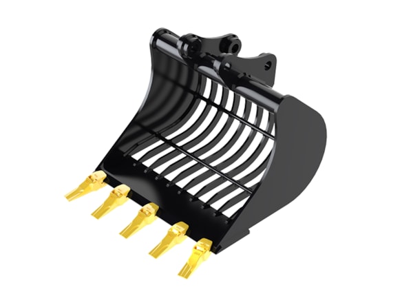 Cupa Sortare UtilMAX Skeleton 0,046 mc  - excavator 2,5 - 4 t de vanzare